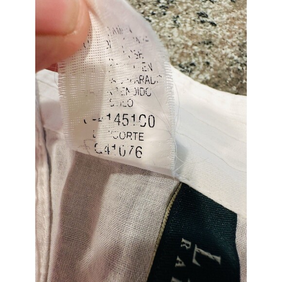 Lauren Ralph Lauren gauzy tunic cover M Womens 3/4 Down Semi Sheer knee lenght - Picture 9 of 12